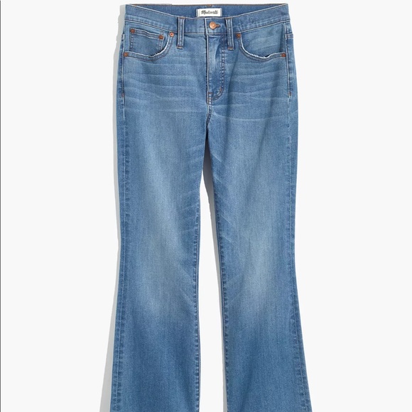 NWOT Madewell Cali Demi-Boot Light Wash Jeans Size 23 - Picture 4 of 6